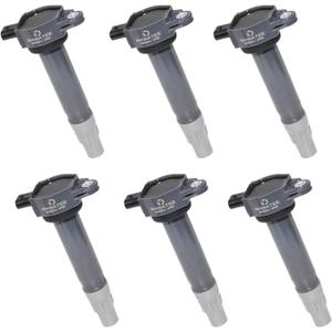 MANATEE 4606869AA Ignition Coil Pack Compatible with Dodge Charger Nitro Magnum, Chrysler 300 Sebring Pacifica Town & Country 2.7L 3.5L 4.0L V6 2006-2011, 04606869AB UF502 Set of 6