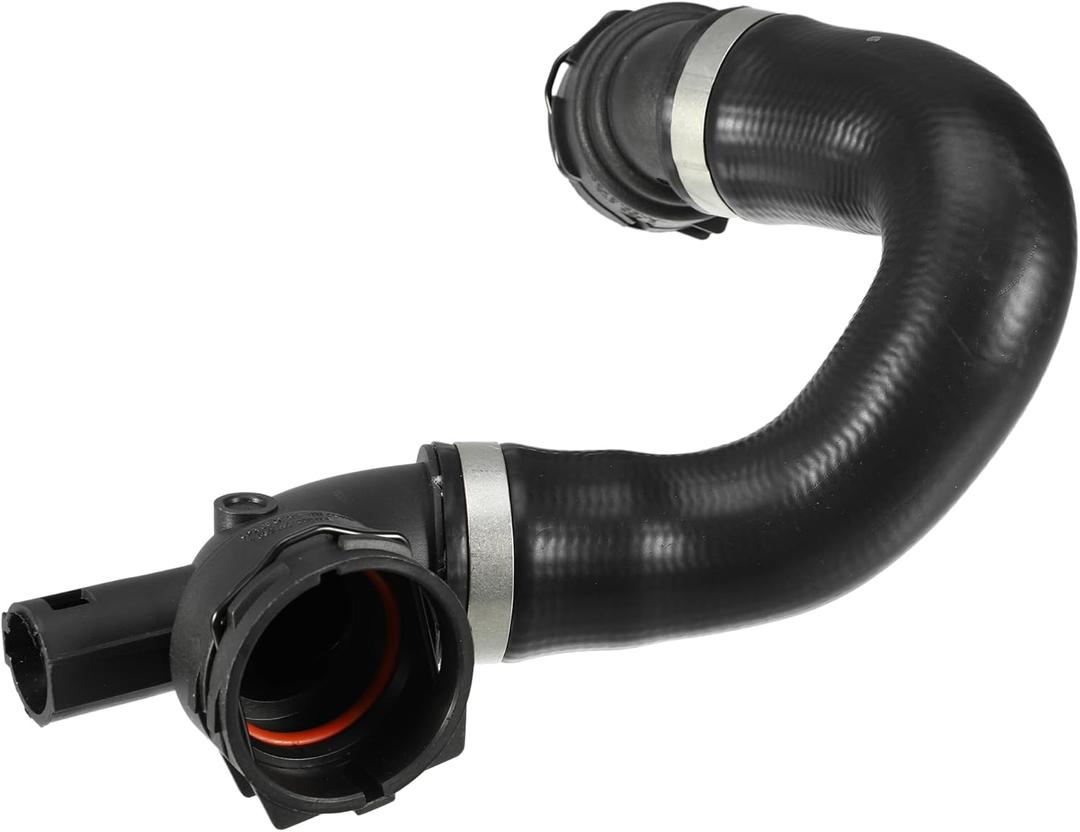 X AUTOHAUX Lower Radiator Hose Radiator Coolant Hose for BMW 128i 2008-2013 Base 3.0L L6 - Gas for BMW 325i 2006 Base 3.0L L6 - Gas No.17127531581
