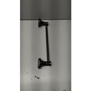 BESy Adjustable Bronze 16 to 26 Inch Bath Towel Bar Rack for Bathroom Towel Holder, Wall Mounted Towel Bar Rod Hanger Bathroom Hardware Accessories Hotel Style, Stainless Steel, Oil Rubbed Bronze