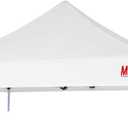 MASTERCANOPY Replacement Pop Up Canopy Top (10x10, White)