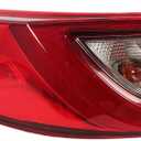 Tail Light Assembly Left Side Compatible with Camry 2025 Rear Brake Lamp Driver 81560-AQ010