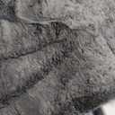 Ophanie Upgrade 3x5 Rugs for Bedroom, Grey, Fluffy Shaggy Soft Area Rug, Gray Non-Slip Indoor Floor Carpet for Living Room, Kids Baby Boys Teen Dorm Home Decor Aesthetic, Nursery, Rug