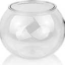 Newpol Large Size 3 Gallon Plastic Fish Bowl, Aquarium Fish Tank 11.5 Liters