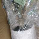 3FT Artificial Hydrangea Tree 2 Pack, Realistic Faux Hydrangea Plants in Pot with White Flowers, Lifelike Faux Greenery Home Indoor Outdoor Front Porch Garden or Wedding, White