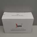 LOFE Organic Buckwheat Pillow for Sleeping -14''x20'', Adjustable Loft, Breathable for Cool Sleep, Cervical Support for Back and Side Sleepers(Tartary Buckwheat Hulls, A Removable Pillowcase) (White)