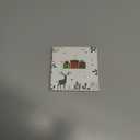 Christmas Ornament, Deer Christmas Decoration, Stained Glass Christmas Tree Ornaments, Christmas Ornaments Clearance, Deer Lover Gifts, Xmas Gift for Friend Family Coworker