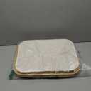 StorageWorks 60L Slim Laundry Hamper with Lid, Narrow Laundry Basket with Bamboo Handles and Inner Bag, Skinny Clothes Hamper for Laundry Room, Bathroom, Dorms, Conner, Beige