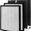 Pack of 2 Air Purifier Replacement Filters for LEVOIT LV-PUR131 & LV-PUR131S, LV-PUR131-RF - Activated Carbon Pre-Filters Compatible with LEVOIT LV-PUR131 Series Air Purifiers