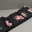 Femuar Dog Car Seat Cover, Waterproof Nonslip Pet Seat Cover for Back Seat with Storage Pockets Mesh Visual Window, Heavy Duty Scratchproof Pet Dog Seat Cover Hammock for Cars Trucks and SUVs (Floral)