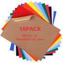 Adrattnay Acrylic Sheets 1/8 Thick, 10Pcs 8 x 12in Acrylic Sheets 3 mm for Laser Cutting, Opaque Colored Acrylic Panel with Protective Paper for Laser Engraving Material DIY Crafts