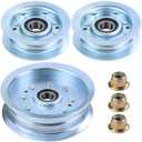 2 Pack GY22172 Idler Pulley John Deere with GY20629 Idler Pulley John Deere Replaces GY22082 Idler Pulley John Deere, GY20110, AUC17621, GY20067 for John Deere D140, D160, LA145, E170 Deck