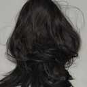 Short Drawstring Ponytail Hair Extension for Black Women 14 Inch Straight Ponytail with End Curls Synthetic Fake Hairpieces Black Brown
