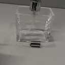 Huang Acrylic Clear Rectangular Refillable Liquid Soap Dispenser Pump for Bathroom Vanity Countertop, Kitchen Sink - Holds Hand Soap, Dish Soap, Hand Lotion
