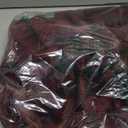 FUTEI Burgundy Decorative Throw Pillow Covers 18x18 Inch Set of 2,Soft Fluffy Faux Mink Fur Dyeing Striped Textured Cushion Case,Modern Home Decor for Couch Bed Living Room