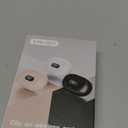 Open Ear Bone Conduction Headphones Bluetooth 5.3 Clip On Earbuds with Digital Display Charging Case 60 Hours Playtime Sport Earphones Built-in Mic IPX7 Waterproof for Running Fitness Black (Q71A)