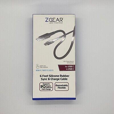 ZGEAR 6 Foot Silicone Rubber Sync