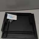 Nxconsu Cabinet Shelf Expandable Height Adjustable Shelf Organizer Riser for Kitchen Cabinet Pantry Cupboard Under Sink Countertop Organization Storage Space Saver Stackable Heavy Duty Metal Black XXL