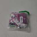 Newborn Baby Girl Clothes, Infant Girl Outfits Long Sleeve Ruffle Romper + Floral Pants + Headband Set (6-9 Months, Purple & White)