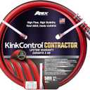 Kink Control Contractor Grade Hose with High Burst Strength, Spring Coil and Crush Resistant Couplings, Made in the USA 3/4 x 50 ft