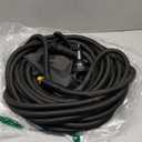 Garden Hose 100FT, Non-Expanding, Lightweight Hose With 8 Function Nozzle, Leak-Proof, No-Knot, Easy to Carry, Wear-Resistant, Sturdy, Flexible, 3/4GHT, Water Hose for Yard, Garden, Outdoor