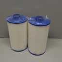 Spa Filter Compatible with FC-2402, 303279, Free Flow, AquaTerra, Fantasy Hot Tub Filter, 1 1/2" Finer Thread, 2 Pack