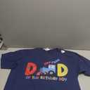 Dad of The Birthday Boy Choo Choo Train Family Matching T-Shirt XL