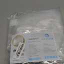 EHZNZIE Clear Shower Curtain Liner Light Weight PEVA, Shower Liner 72x72 Inches, Waterproof, No Chemical Smell with 12 Rust Proof Metal Grommets Holes for Bathroom Shower Curtain