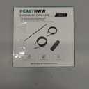 4-Digit Combination Cable Lock with 3 Steel Cables (9"/24"/47") - Secure Reset Only with Current Code - for Bike, Luggage, Gate, Shed, Cabinet - Gun Grey, 1 Pack