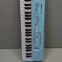LeeQee Kids Keyboard Piano, 54 Keys Kids Piano with Microphone & USB Cable, Portable Electronic Musical Toy Piano for Kids Ages 3-8, Educational Beginner Instrument Gift for Boys Girls (Light Blue)