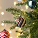 Valery Madelyn Christmas Ornaments Tree Decorations, 30ct Colorful Red Green Blue Shatterproof Christmas Ball Ornaments Set, 2.36 Inch Rainbow Hanging Ornament Bulk for Xmas Holiday Party Decor