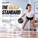 Zenaro Ultra Premium Silent Basketball Size 6, Non-Compressed