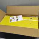 ROBLOCK 22" Parking Stopper for Home Garage & Outside, Heavy Duty Garage Stoppers for Protecting Your Vehicle, Parking Aids for New Drivers, Wheel Stops for Cars, Vans, Trailer, 2 Packs, Yellow (3.1"H Updated 2Pcs)