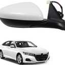 Marretoo for Honda Accord EX 2018-2022 Side view Mirror Assembly Passenger Side for HONDA ACCORD EX, Hybrid EX, Sport Accessories| POWER+HEAT+BSM Replaces HO1320329(RH)