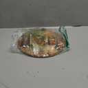 XNXLDYLH Vintage Winter Christmas Scene Oval Framed Wall Art Decor, Winter Christmas Town Village Cabin Cottage Hanging Wall Decor Decorations, Country Farmhouse Canvas Prints Art Paintings,11.5x8.5In