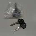 ANP PUAUTO Front Door Lock Cylinder Set Kit Fit for Hyundai Elantra 2011-2016 1.8L 2.0L ，Door Lock Cylinder Driver Side Replace 81970-3XA00 819703XA00 LH (with 2 Keys)