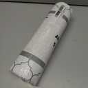 Drawer & Cabinet Liner - Non-Slip, Non-Adhesive Kitchen Drawer Mats, Waterproof, Reusable, Easy to Cut Shelf Paper for Dresser, Pantry, and Bathroom (12"W x 360"L, White Quatrefoil)