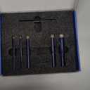 6 PCs Diamond Drill Bits Set for Porcelain, Ceramic, Glass & More - Versatile Tile Drill Bits for Efficient, Precise Drilling (Blue)