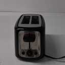 Toastmaster 2-Slice Cool Touch Toaster, black with stainless accent