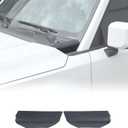 Body Armor Corner Guards Compatible with Toyota Land Cruiser 250 Prado J250 LC250 2024 2025, ABS Car Hood Side Body Armor Outer Cowling Cover Trim Bezel, 2PCS