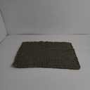 Waffle Knit Textured Bath Mat Non Slip, Super Absorbent Waffle Knit Bathroom Rug, Upgraded Dry Fast Waffle Runner Rug Bathroom, Machine Washable Waffle Weave Bath Mat (Brown,20 * 32in)