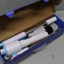 YKYI Electric Spin Scrubber,Cordless Cleaning Brush,Shower Cleaning Brush with 8 Replaceable Brush Heads,Power Scrubber 3 Adjustable Speeds,Adjustable & Detachable Long Handle,Voice Broadcast (White)