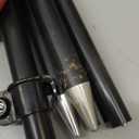 Buryeah 2 Sets Barbecue BBQ Open Feather Flag Kit 8 ft Barbecue Flag Banner with Pole Ground Stake and Portable Bag for Restaurant BBQ Sign Business Advertising Outside Ground(Black)