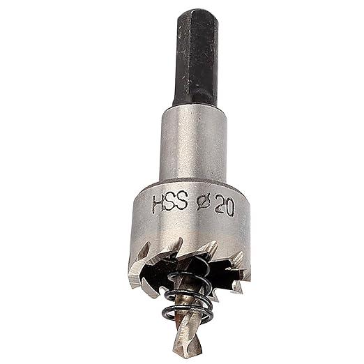 20mm Metal Hole Saw Cutter Drill Bit for Cutting Sheet Metal,Even Stainless Steel,with Carbide Teeth and Split Tip Pilot Drill, Brand New, 6 Pcs