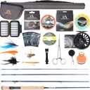 Maxcatch Predator Saltwater Fly Fishing Rod: 9ft, 4-Piece, 8/9/10/12 Weight (Saltwater Predator Fly Fishing Combo, 9' 8wt 4 Pieces)