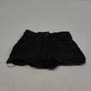 Women's Denim Shorts Mid Rise Ripped Jean Short (Medium, #1 Black)
