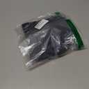 RUNNING GIRL High Impact Sports Bras for Women,Racerback Running Bra Workout Crop Tank Tops Longline Sports Bra Push up (Black, L)