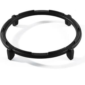 Allstare 7.8 Inches Diameter Cast Iron Wok Ring Replacement Parts for LG Gas Stove Range Round Bottom Wok Pans MDX64192501 Wok Stand LG Cooktop Grate Wok Holder Wok Support Rings Rack 1 Pack