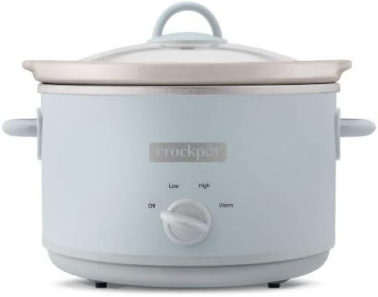 CrockPot 4.5qt Manual Slow Cooker - Light Blue