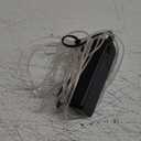 lychee EL Wire Neon Glowing Strobing Electroluminescent Light El Wire w/Battery Pack for Parties, Halloween Decoration (White, 9ft)