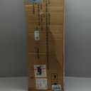 Oversized Double Camping Chair for Adults, Fully Padded Folding Camping Chairs Loveseat, Big Heavy Duty Outdoor Patio Lawn Chair with Arm Cup Holder, Navy and Gray